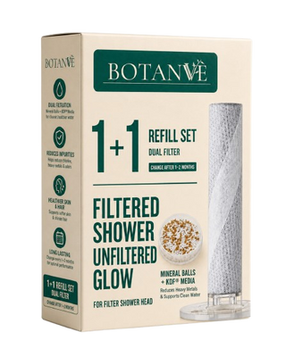 BOTANVÈ Replacement Filter Cartridge – 3-Month Shower Filter Refill | UAE